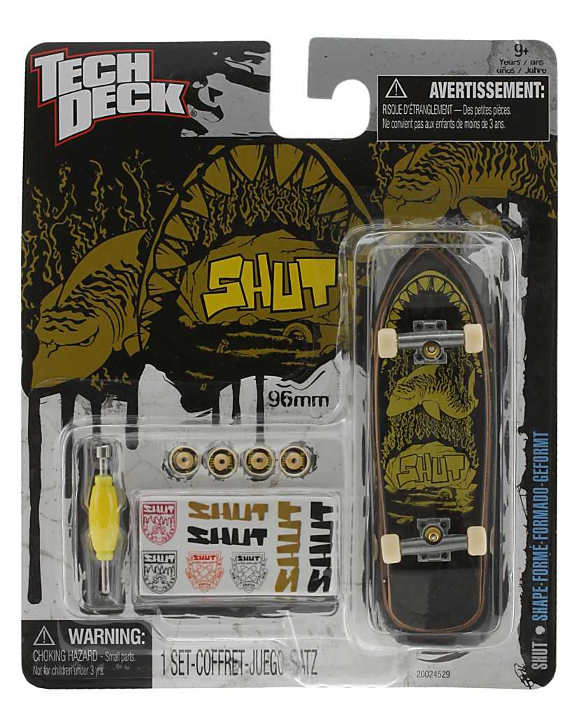 fingerboard TechDeck Shut - Shape/Black/Gold