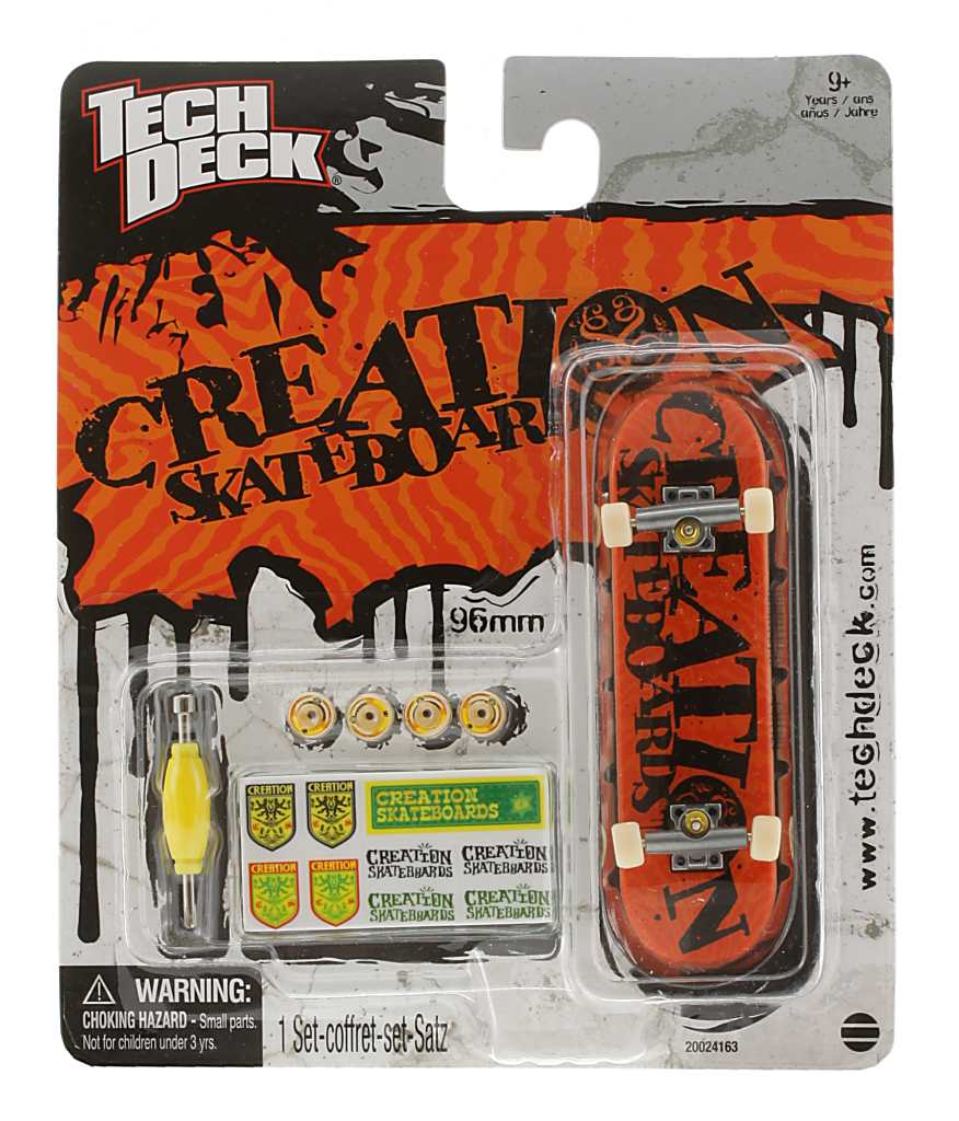 fingerboard TechDeck 20024148/Creation Skateboard - Red