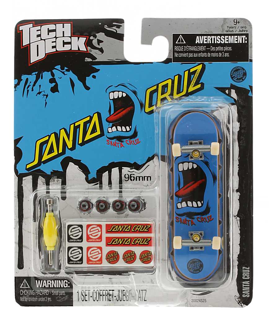 fingerboard TechDeck Santa Cruz - Blue