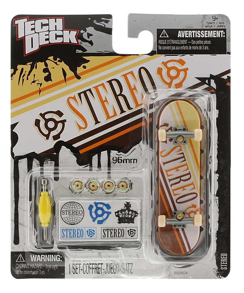 fingerboard TechDeck Stereo - Brown/Yellow