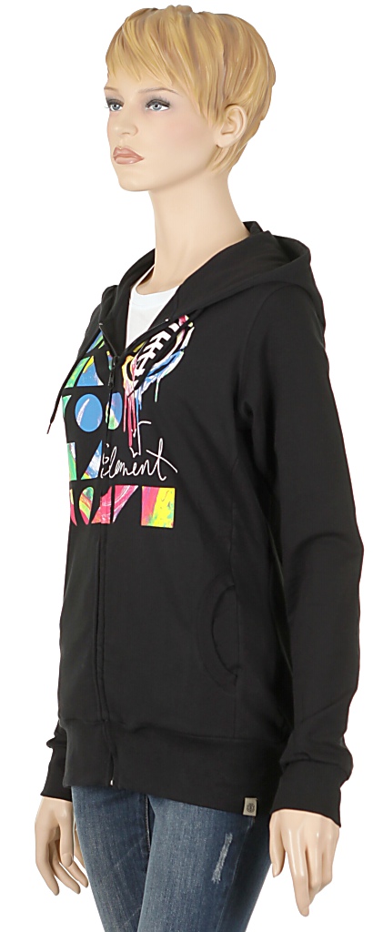 sweatshirt Element Cmon Zip - Black