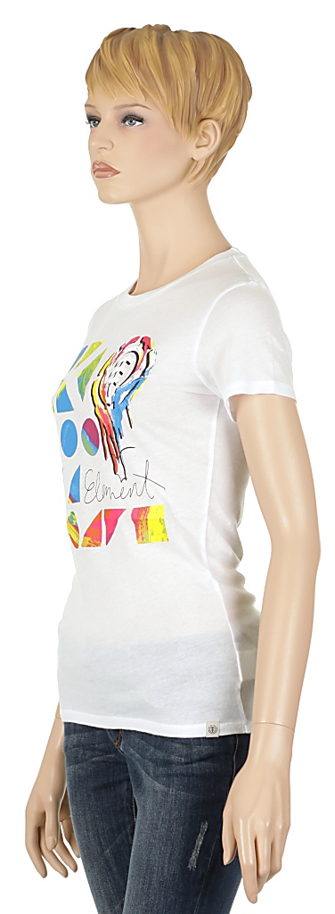 Tshirt Element Cmon CN - White