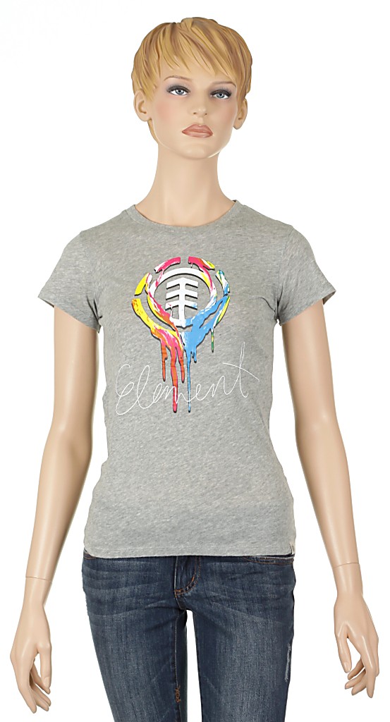 tričko Element Waking CN - Gray Heather