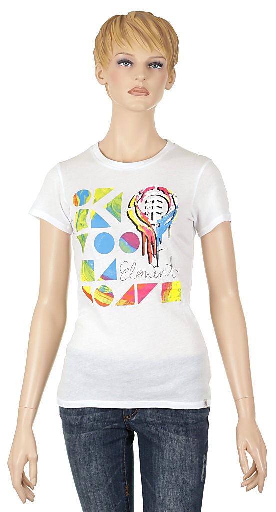 Tshirt Element Cmon CN - White