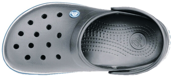 topánky Crocs Crocband - Silver/Light Blue