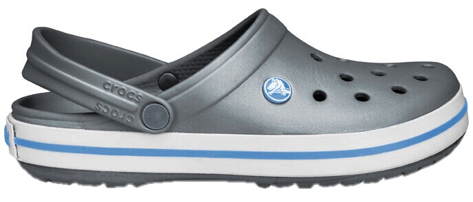 topánky Crocs Crocband - Silver/Light Blue