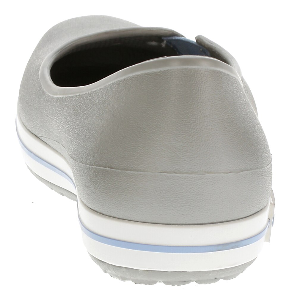 topánky Crocs Crocband Flat - Silver