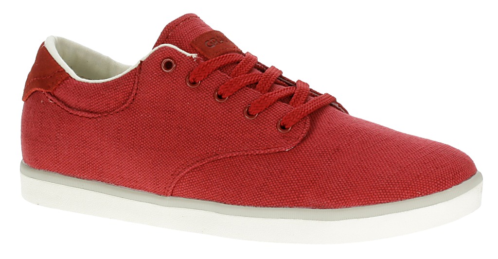 topánky Gravis Remington Canvas - Red Canvas