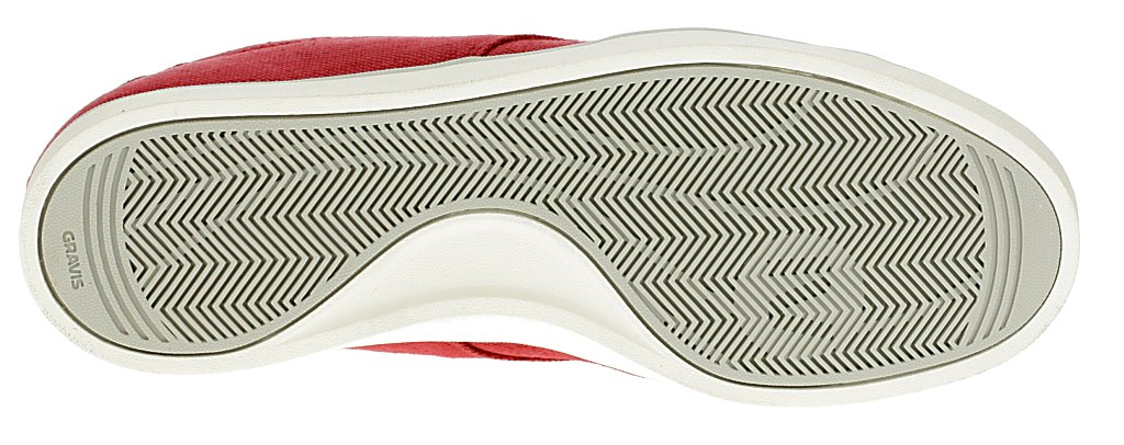 topánky Gravis Remington Canvas - Red Canvas