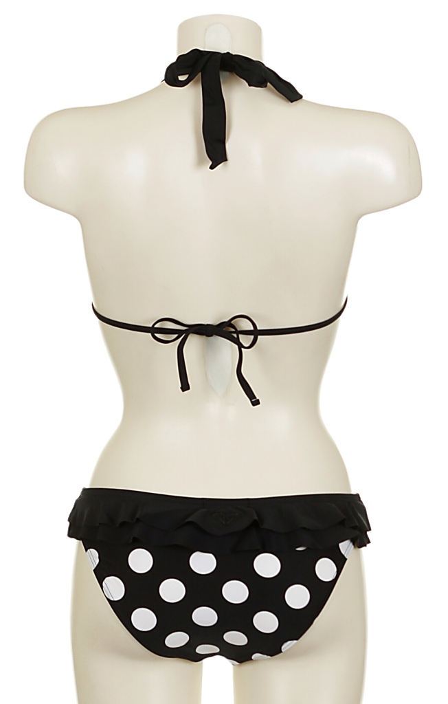plavky Roxy The Hype Ruffle Pant - The Hype Black