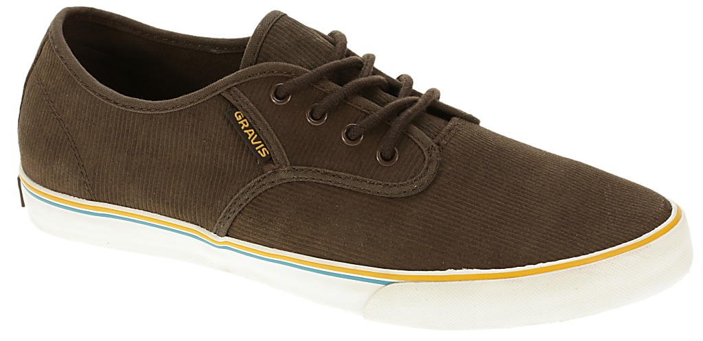 Gravis Slymz Suede Shoes - Bracken
