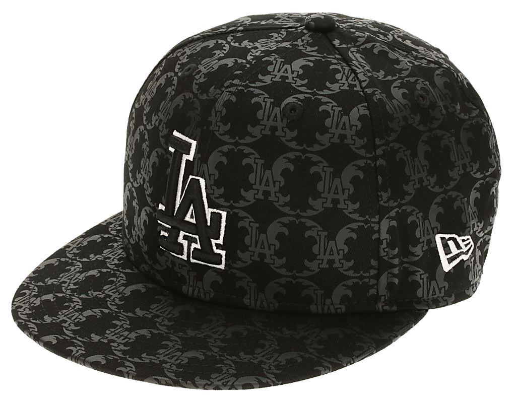 New Era Allten LA Dodgers Cap - Black/White