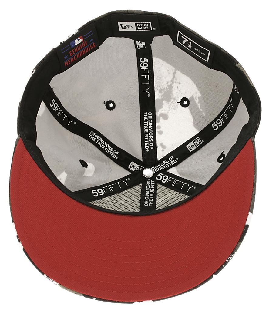 New Era Splatouflage Atlanta Braves Cap - Urban Camo/Scarlet