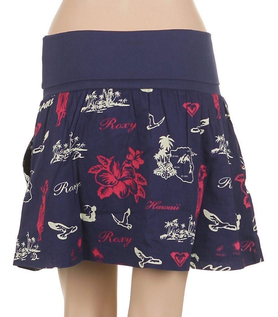 spódnica Roxy Smart Baby Print - Lost At Sea Indigo