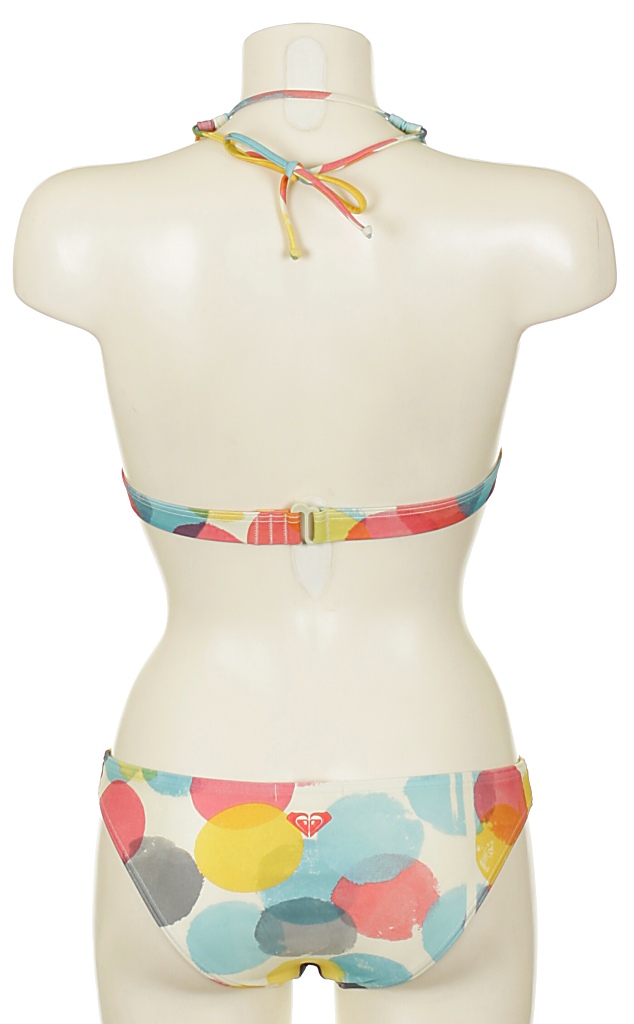 plavky Roxy Polka Polka Scooter Pant - Polka Antique White