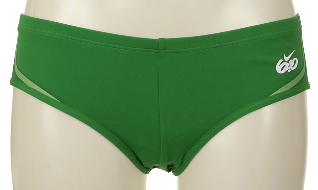 plavky Nike 6.0 Tempo Bikini Bottom Low - 345/Victory Green/White