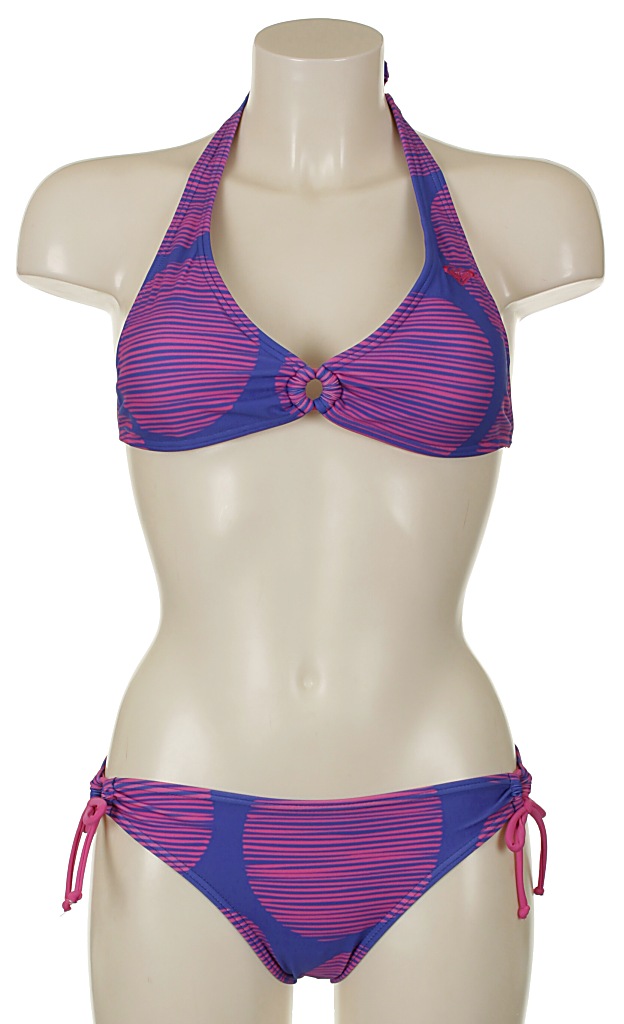 plavky Roxy Follow The Sun 70´s Lowrider Tie Sides - Follow Lapis