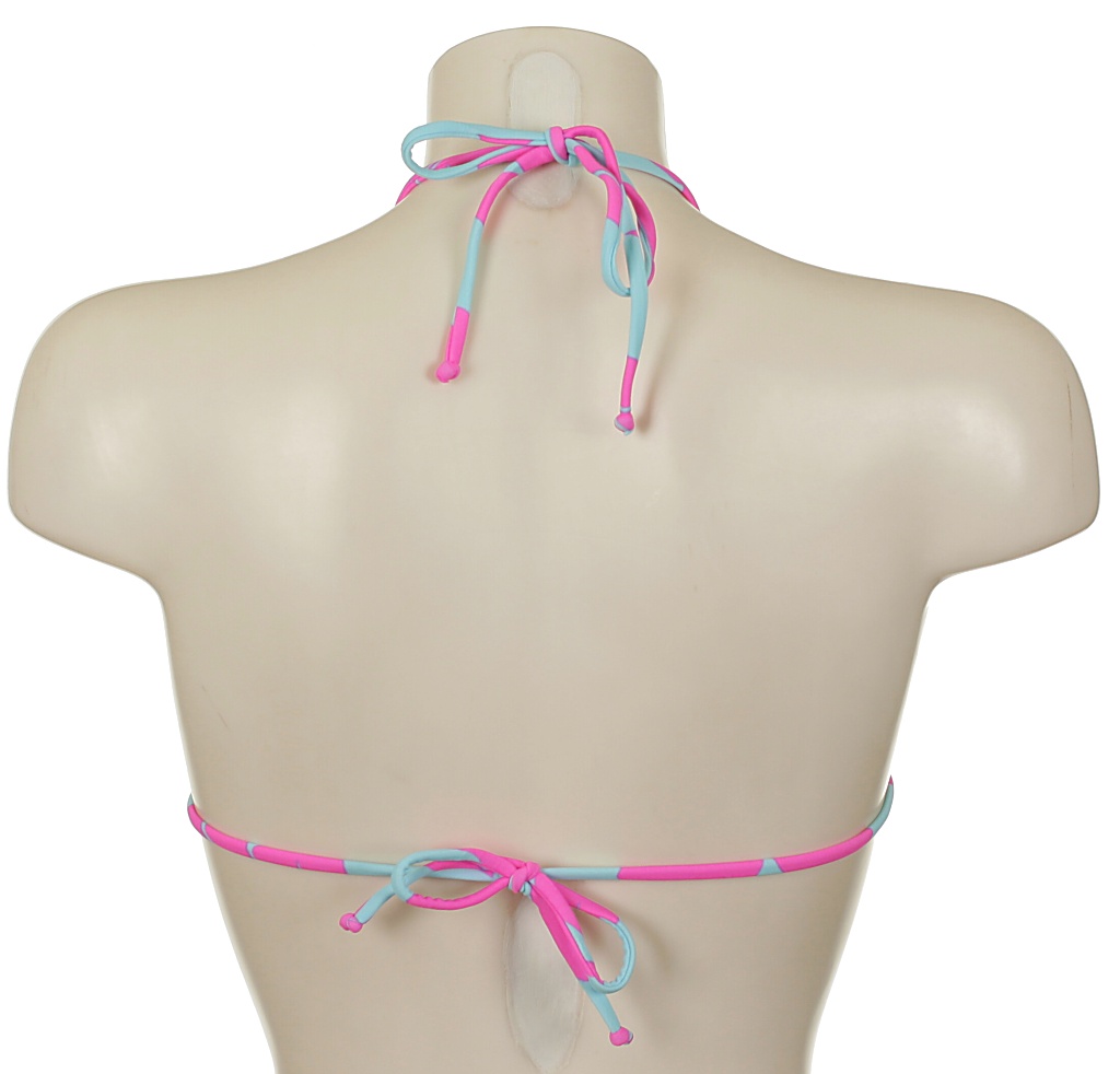 plavky Roxy Surfer Soul Tiki Tri - Surfer Soul Neon Pink