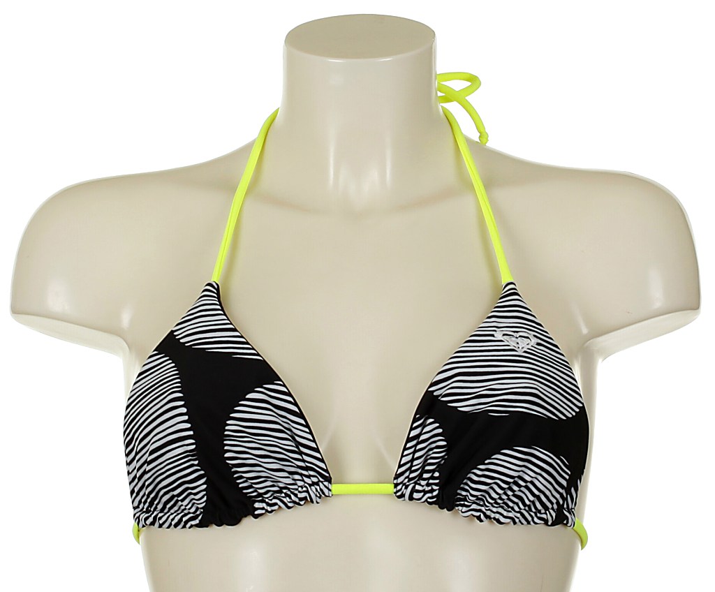 plavky Roxy Follow The Sun Tiki Tri RB - Follow Black