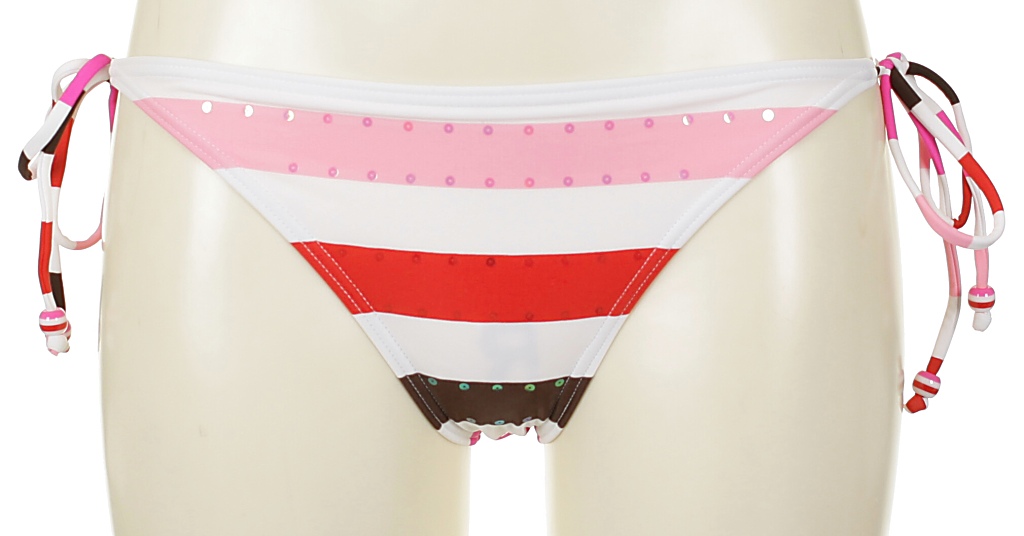 plavky Roxy North Shore Brazilian String - North Lily