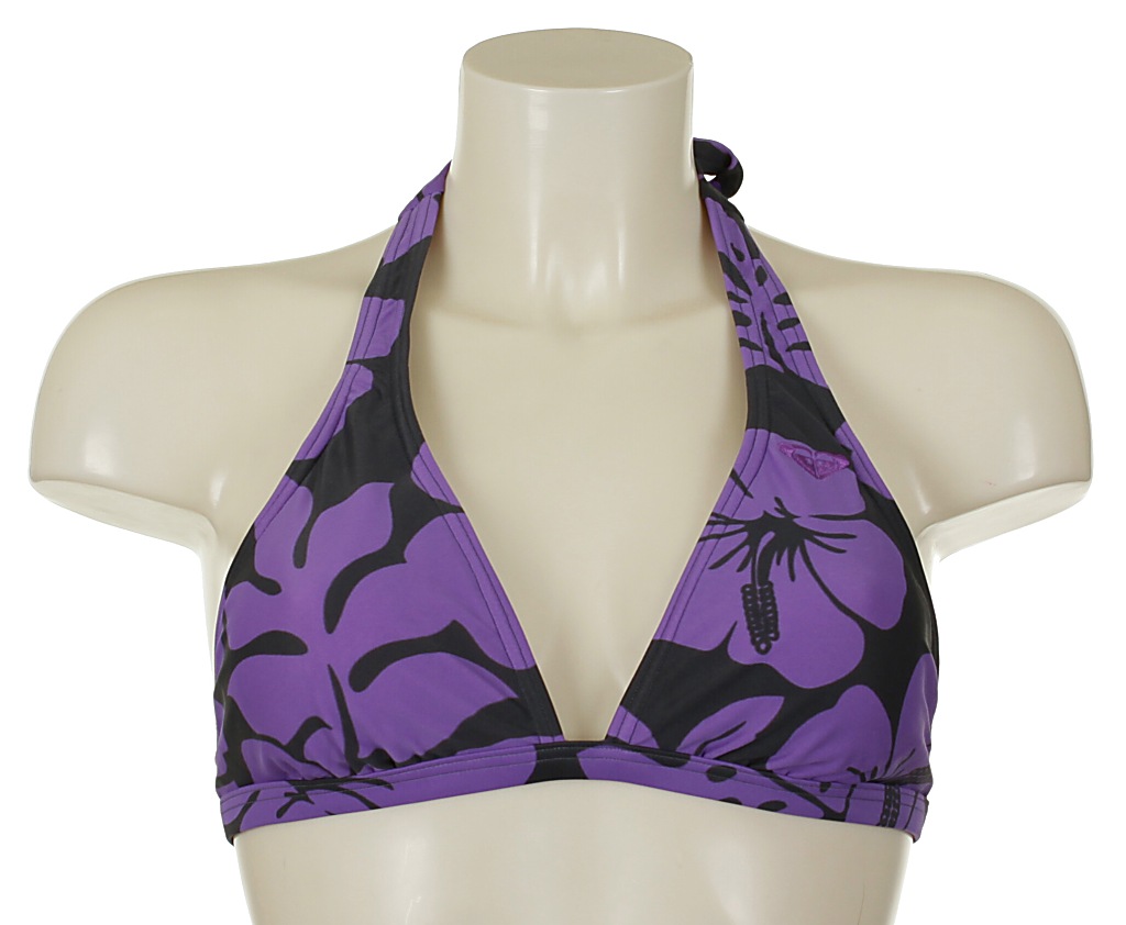 plavky Roxy Surfer Soul 70´s Halter - Surfer Soul Purple