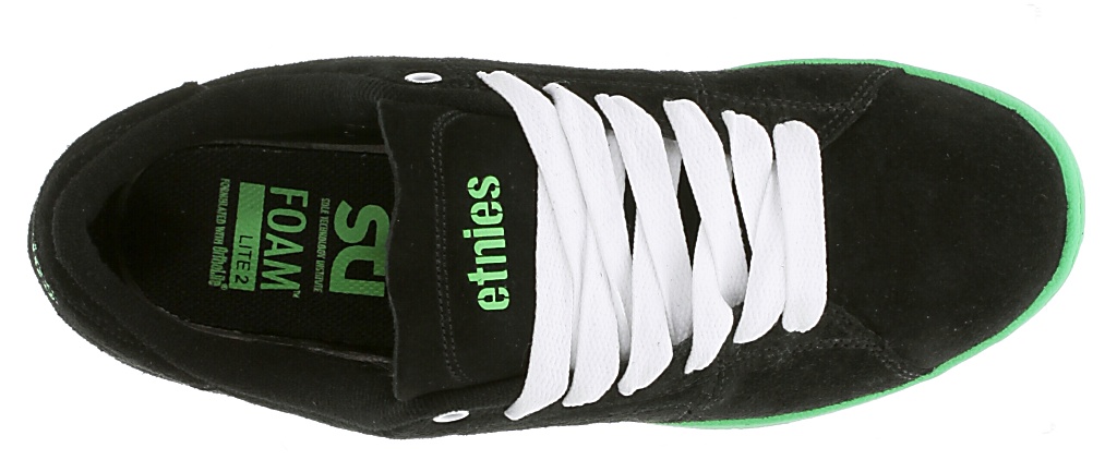 boty Etnies Santiago NC - Black/Green/White