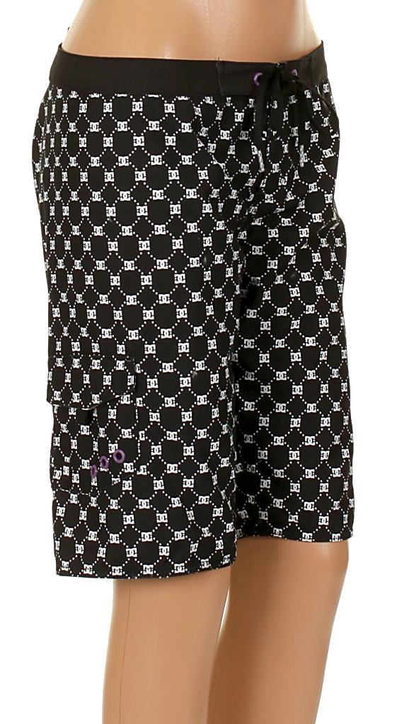 koupací šortky DC Garden Bermuda - Black