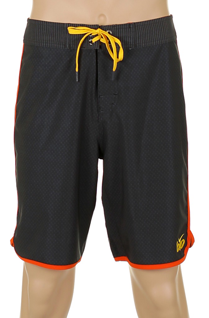 koupací šortky Nike 6.0 Gym - 010/Black/Team Orange/Varsity Maize