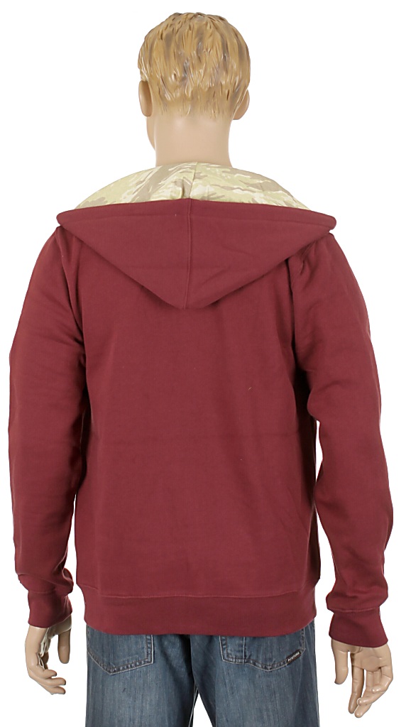 Emerica Triangle Fill Zip Sweatshirt - Maron