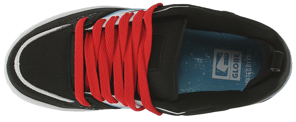 topánky Globe Stealth - Black/Hawaiian/White