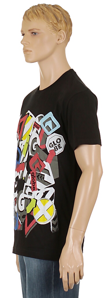 T-shirt Globe Disaster - Black