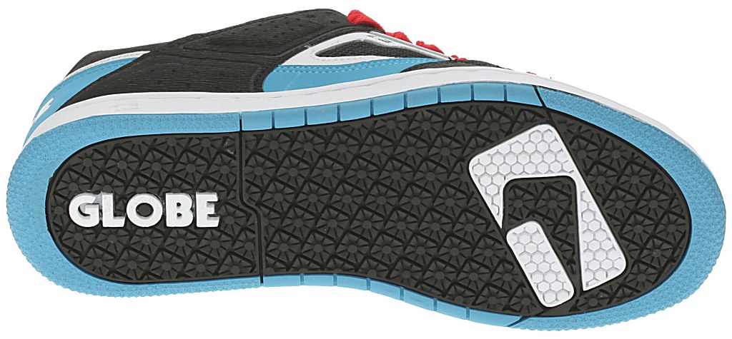 topánky Globe Stealth - Black/Hawaiian/White