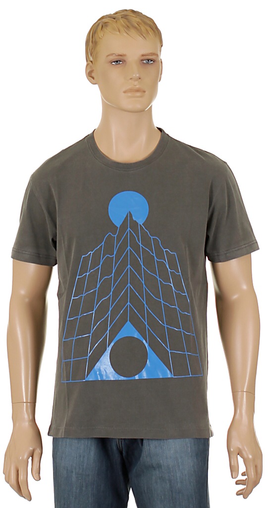 T-shirt Globe Dead Ringer Pigment Dyed - Vintage Black