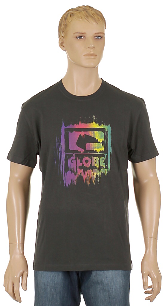 T-shirt Globe Scraps - Vintage Black