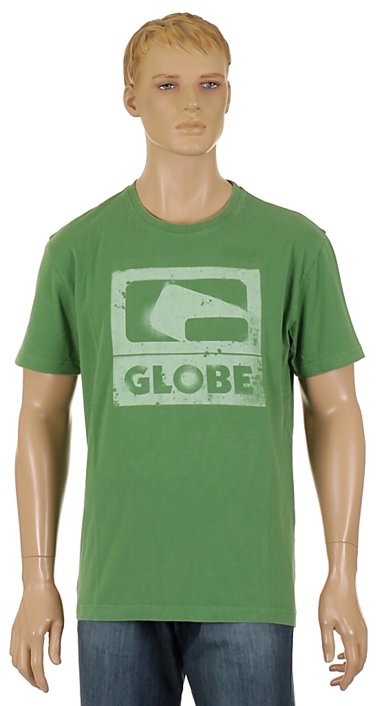 tričko Globe Corroded Mineral Wash - Willow