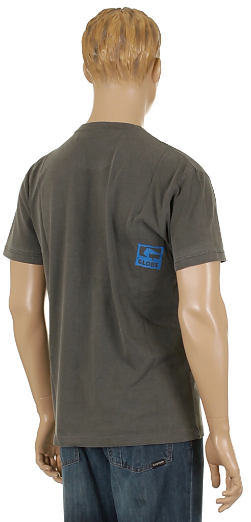 T-shirt Globe Dead Ringer Pigment Dyed - Vintage Black