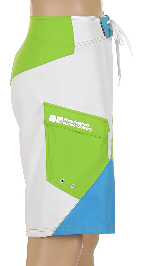 koupací šortky Horsefeathers Calypso - Jasmine Green