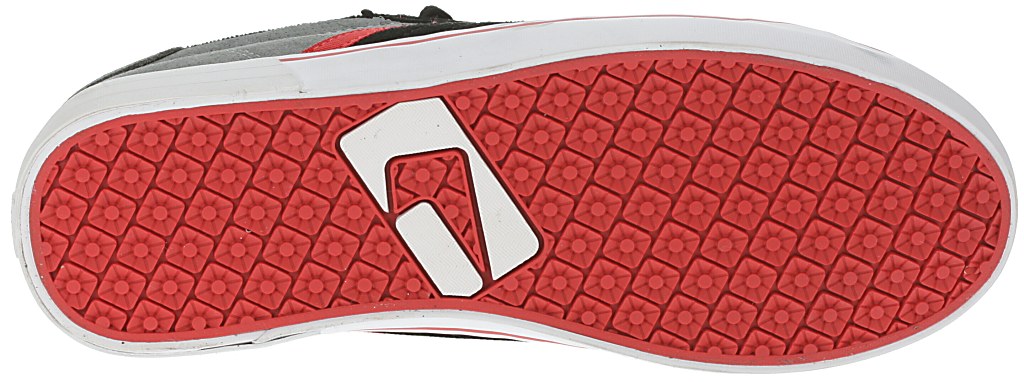 topánky Globe Liga - Black/Charcoal/Red