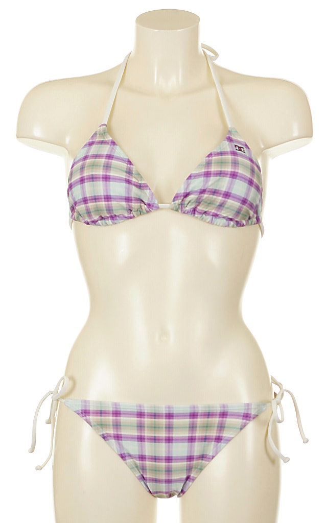 plavky DC Esplanade Slider Triangle Bikini - Glacier