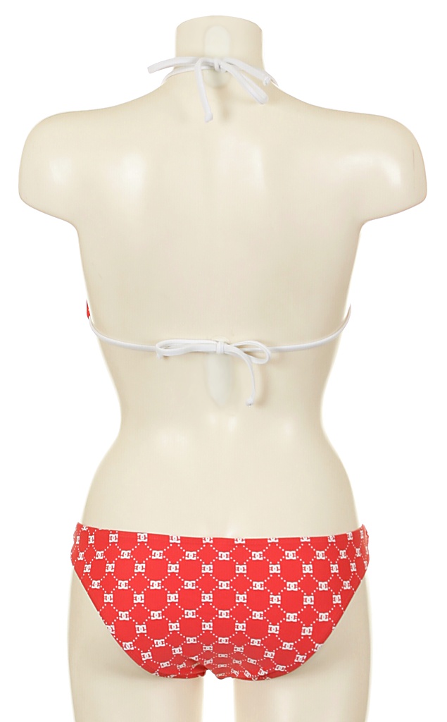 plavky DC League Halter Triangle Bikini - Lollipop