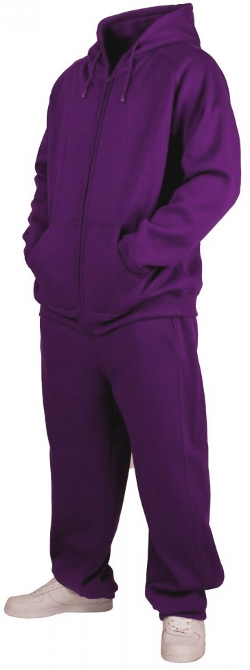 komplet dresowy Urban Classics Blank/TB001 - Purple