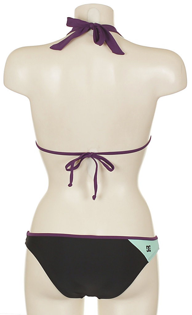 plavky DC Pfeiffer Fixed Triangle Bikini - Black