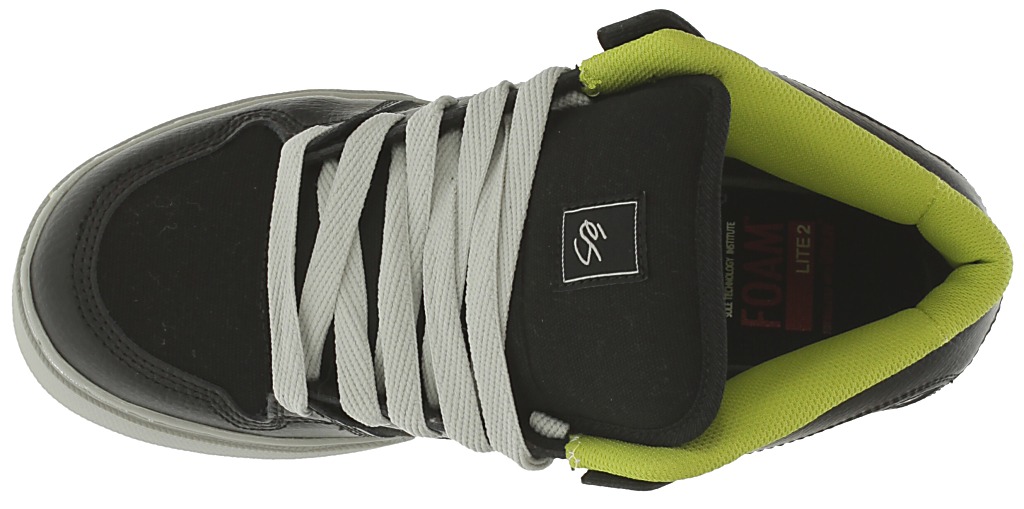 És Cessner Mid Shoes - Black/Lime