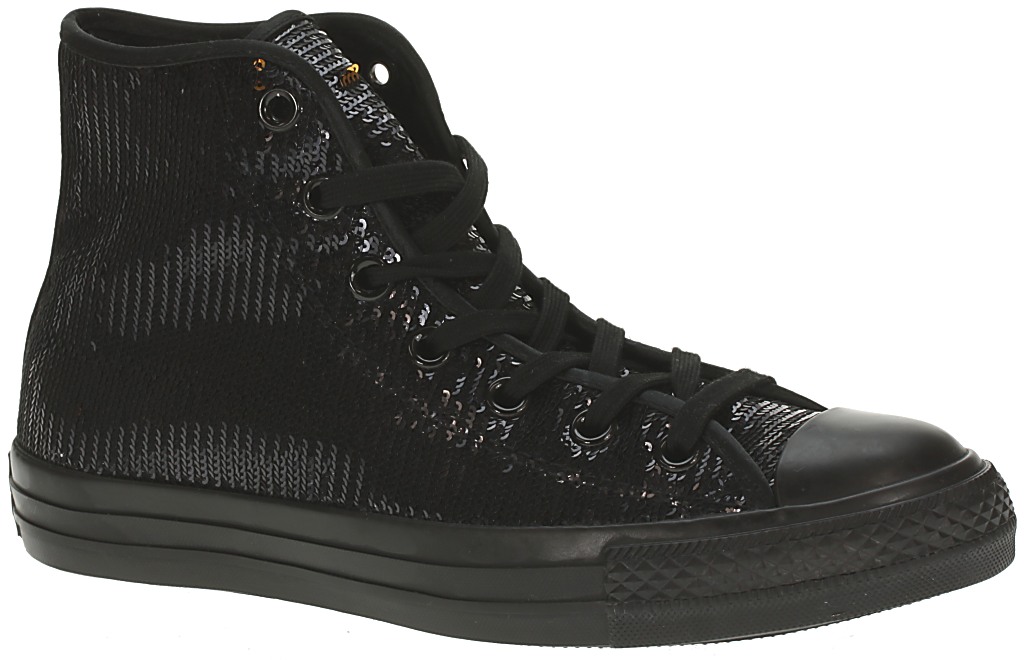 Converse Chuck Taylor All Star Specialty Hi Shoes - Black/Gold