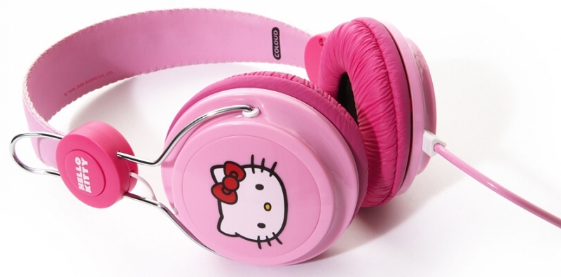 sluchátka Coloud Hello Kitty - Pink Label
