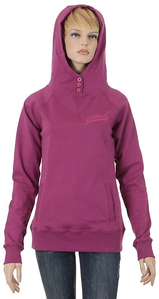 Animal Rock Dove Sweatshirt - Pink Plum