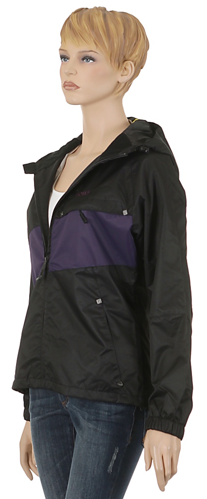 Humdrum Clare Jacket - Black/Violet