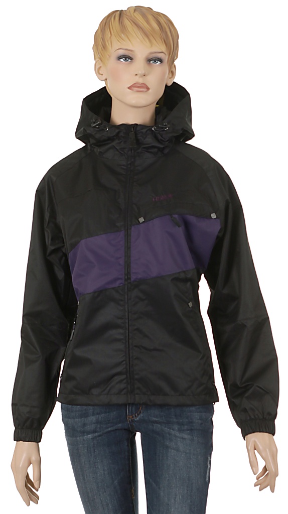 Humdrum Clare Jacket - Black/Violet