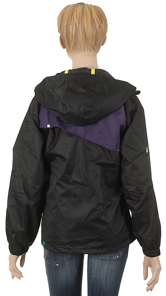 Humdrum Clare Jacket - Black/Violet