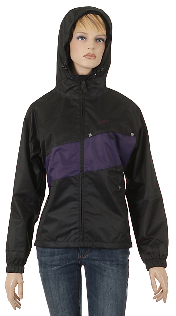 Humdrum Clare Jacket - Black/Violet